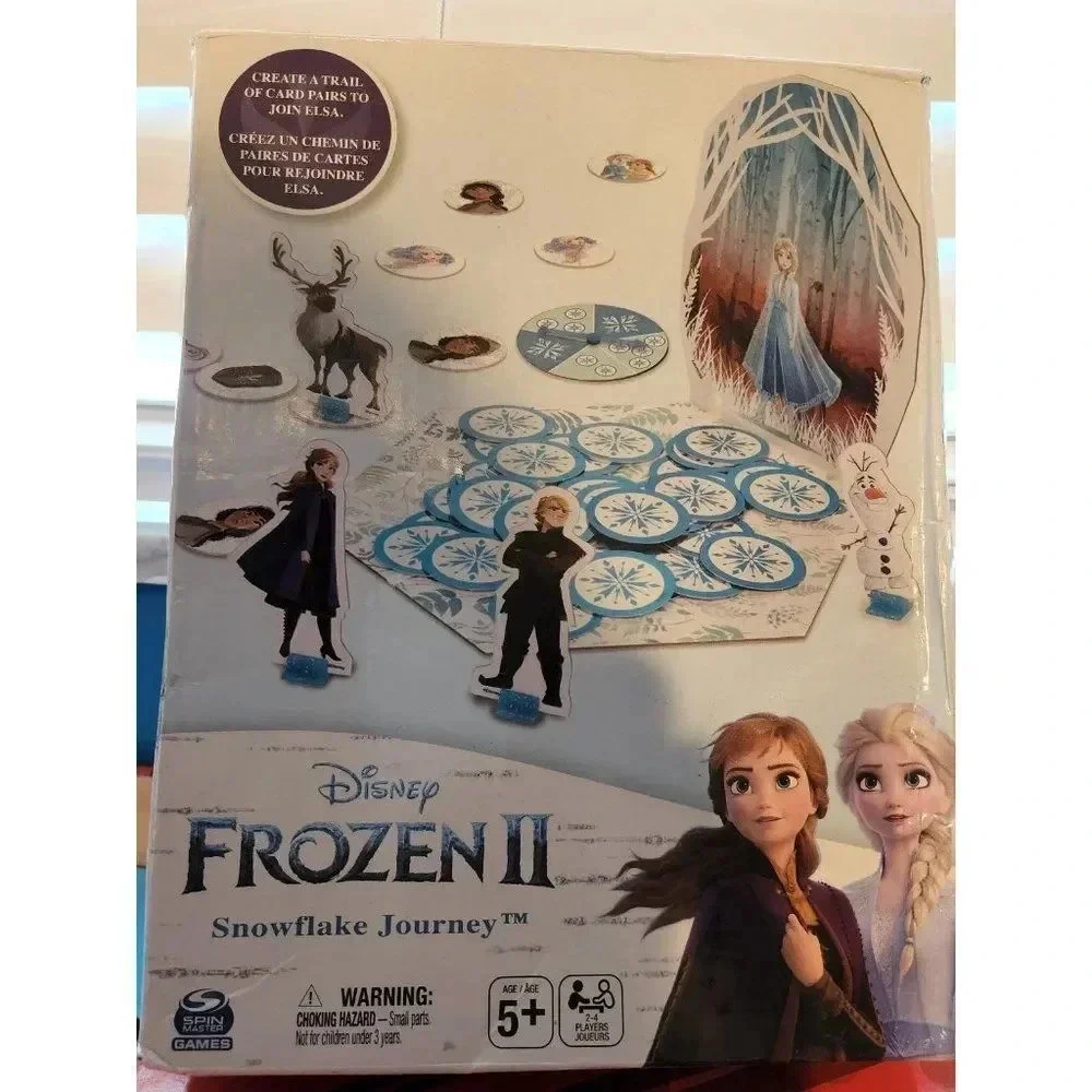 FROZEN 2 MATCHING GAME - NEW - BOX BUSTED BUT NEW